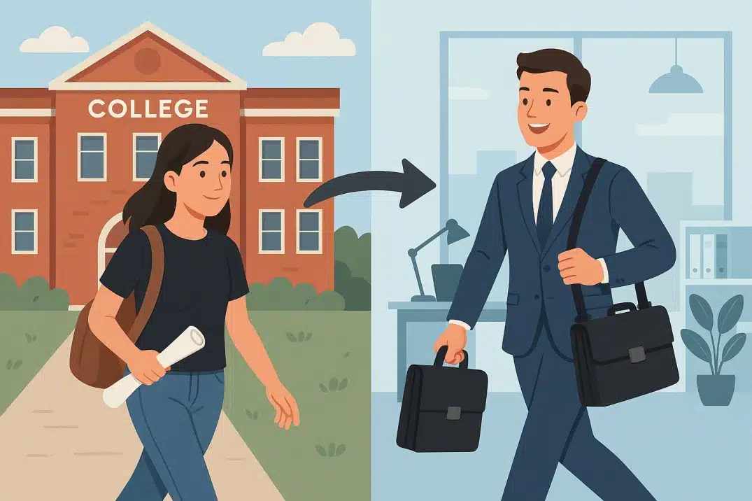 How To Transition From College To Full-Time Work