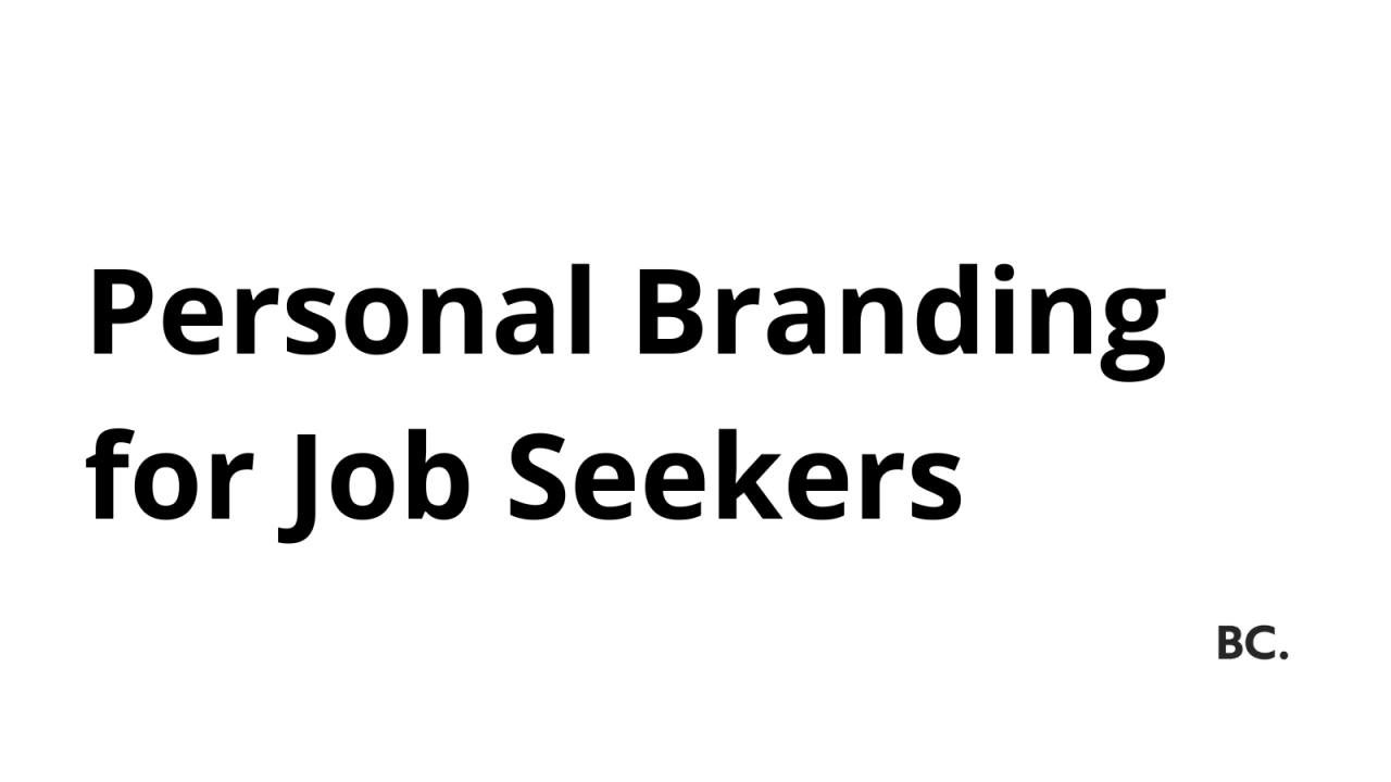 The Critical Role Of Personal Branding In Job Searching How To Build A Personal Brand For Job Searching